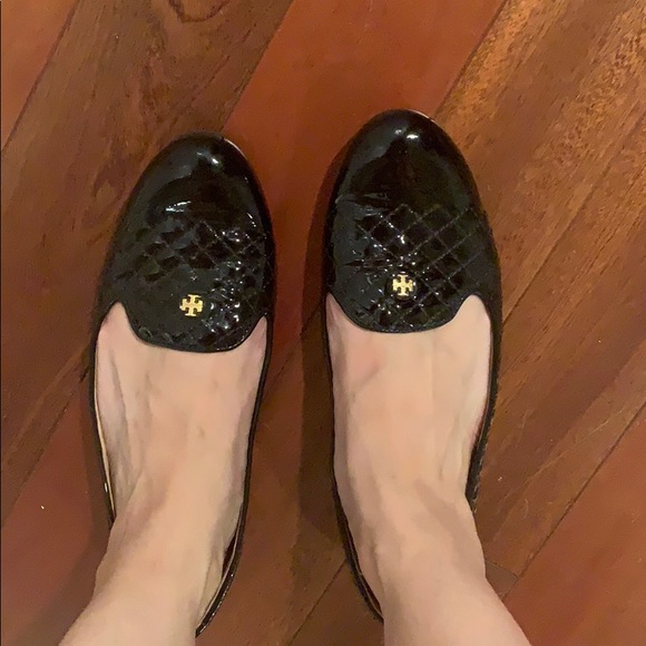 Black patent leather tory burch flats - Picture 4 of 4